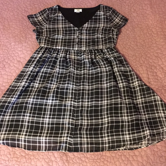 button down babydoll dress
